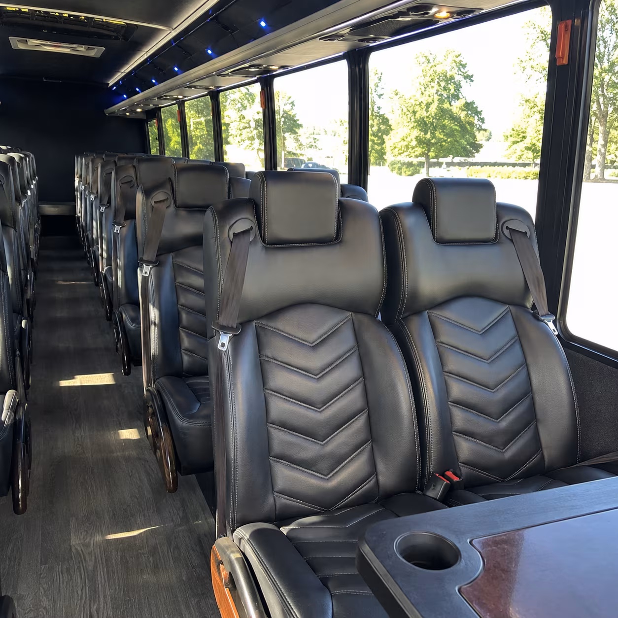 wyoming school event transportation onboard seating