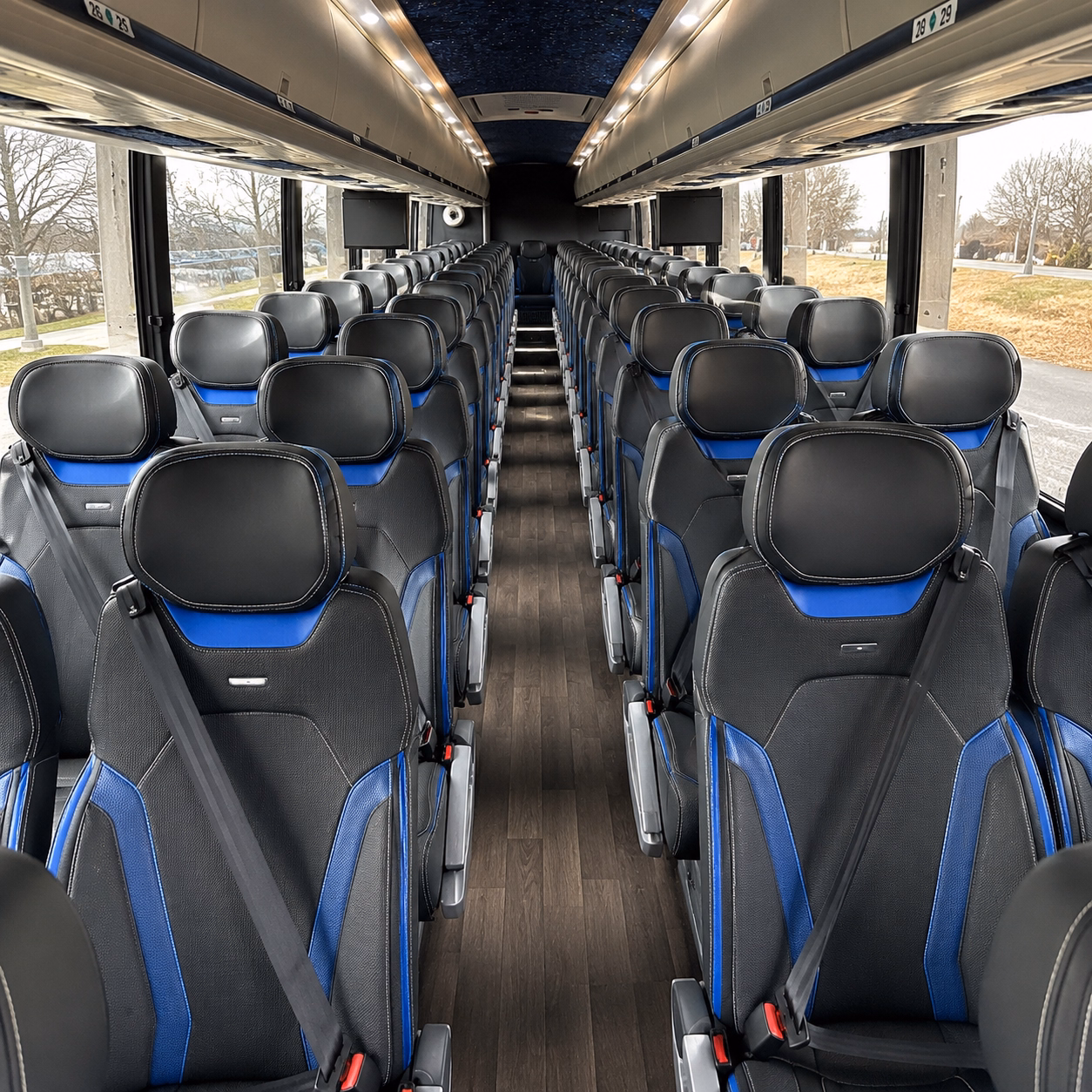 wyoming sporting event transportation onboard seating